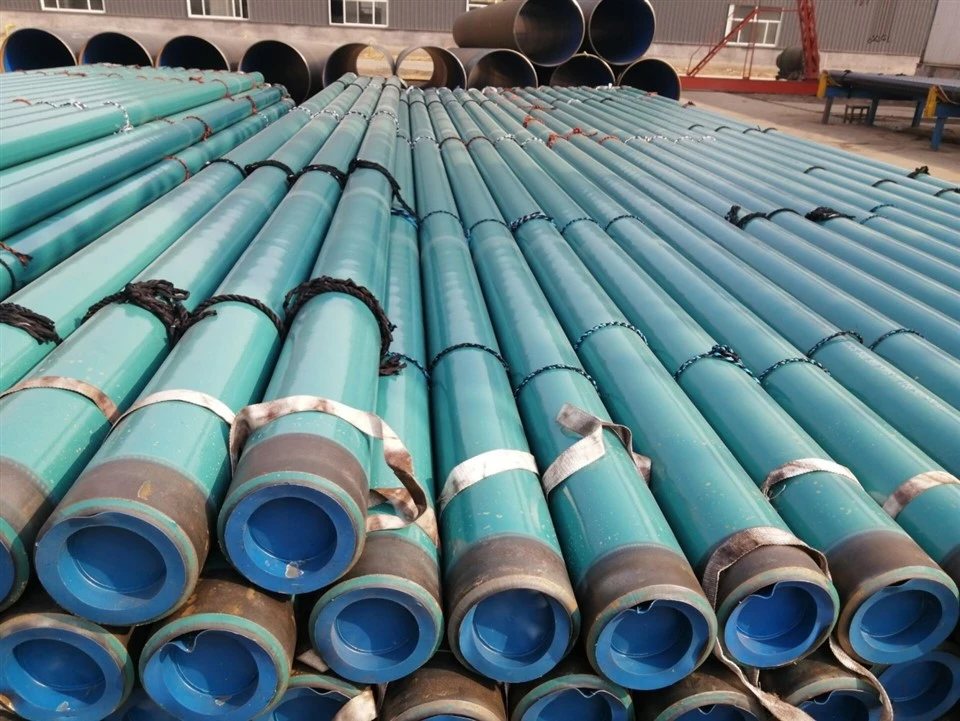 API 5L X60M PSL2 LSAW স্টিল পাইপ বাহ্যিক FBE আবরণ