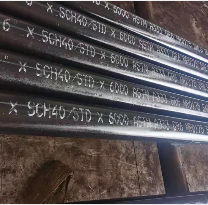 ASTM A333 Gr6 Nace Mr0175 বিজোড় পাইপ